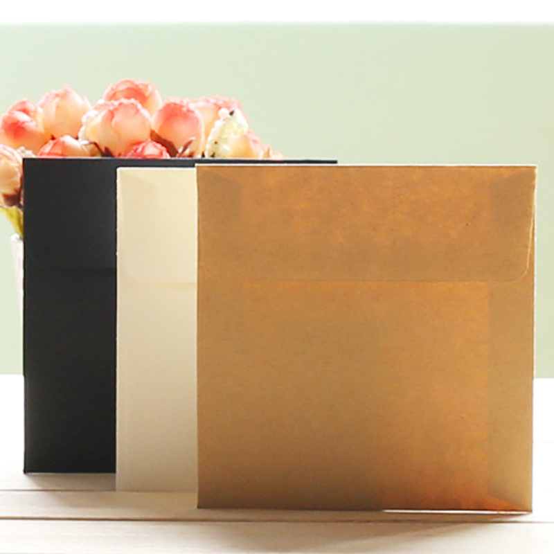 Miễn phí vận chuyển 10 cái/lốc - đánh giá và giá Letter Envelope Kraft