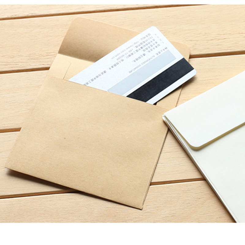 Miễn phí vận chuyển 10 cái/lốc - đánh giá và giá Letter Envelope Kraft