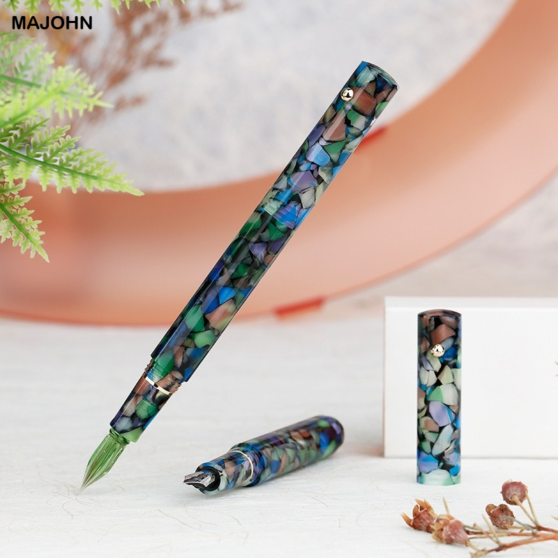 MAJOHN N8 Resin Glass Dip Pen  - đánh giá và giá Fountain Pen Ink