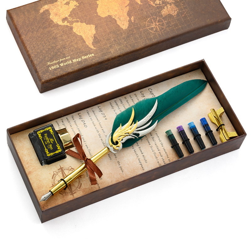 New Feather Pen Luxury Fountai - đánh giá và giá Fountain Pen Ink