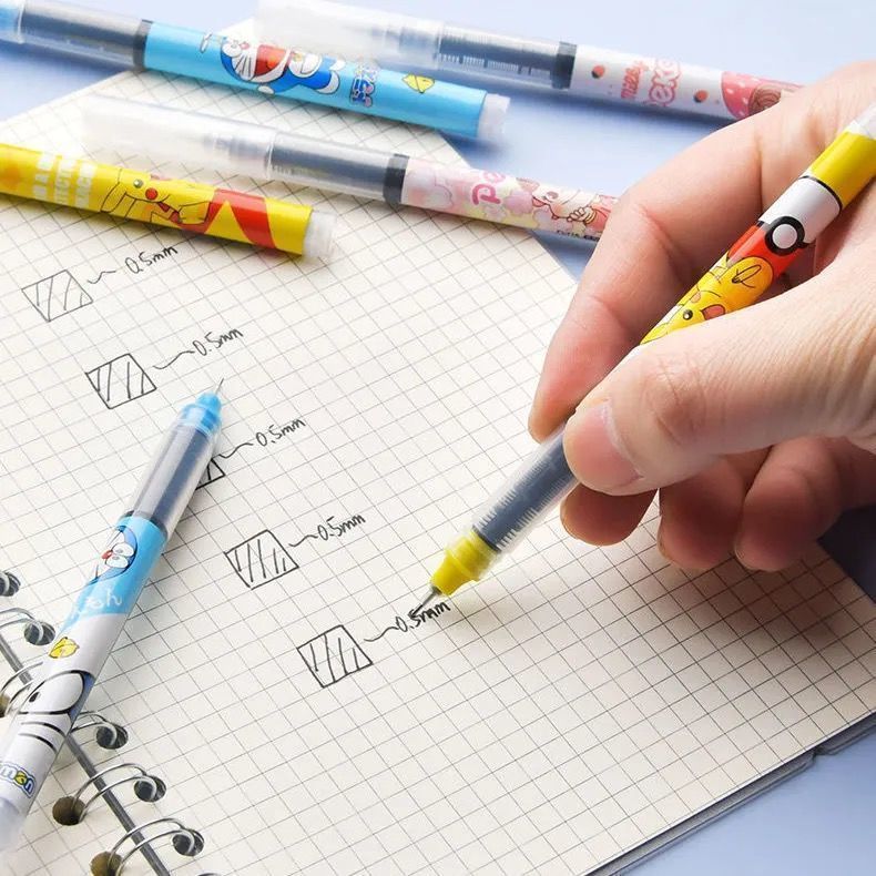 Pokémon Quick-Dry Liquid Roll- - đánh giá và giá Fountain Pen Ink