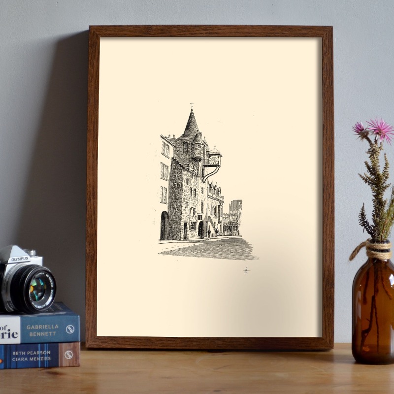 Vintage Edinburgh Castle Pen I - đánh giá và giá Fountain Pen Ink
